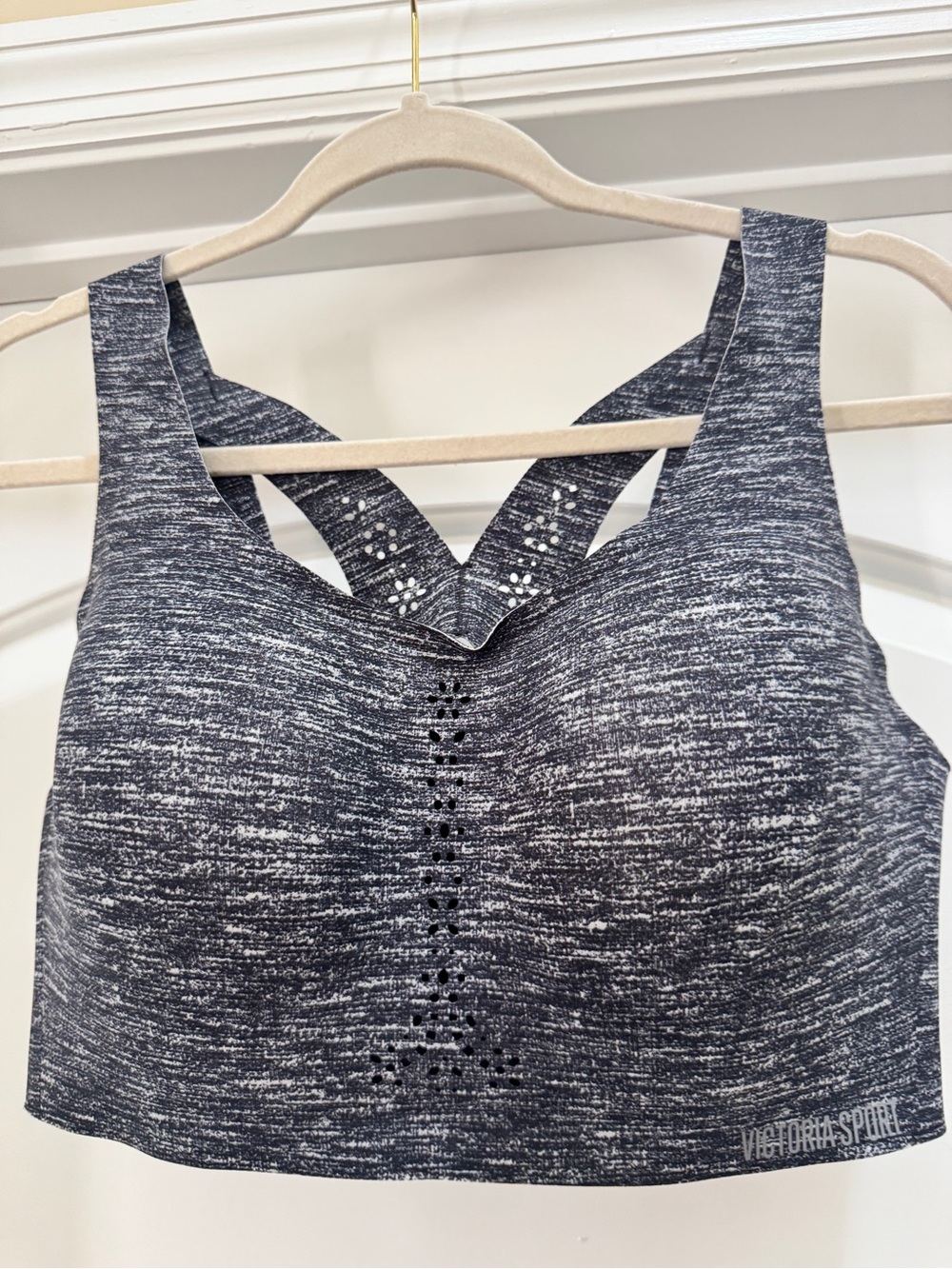 Victoria's Secret Heathered Charcoal Sports Bra